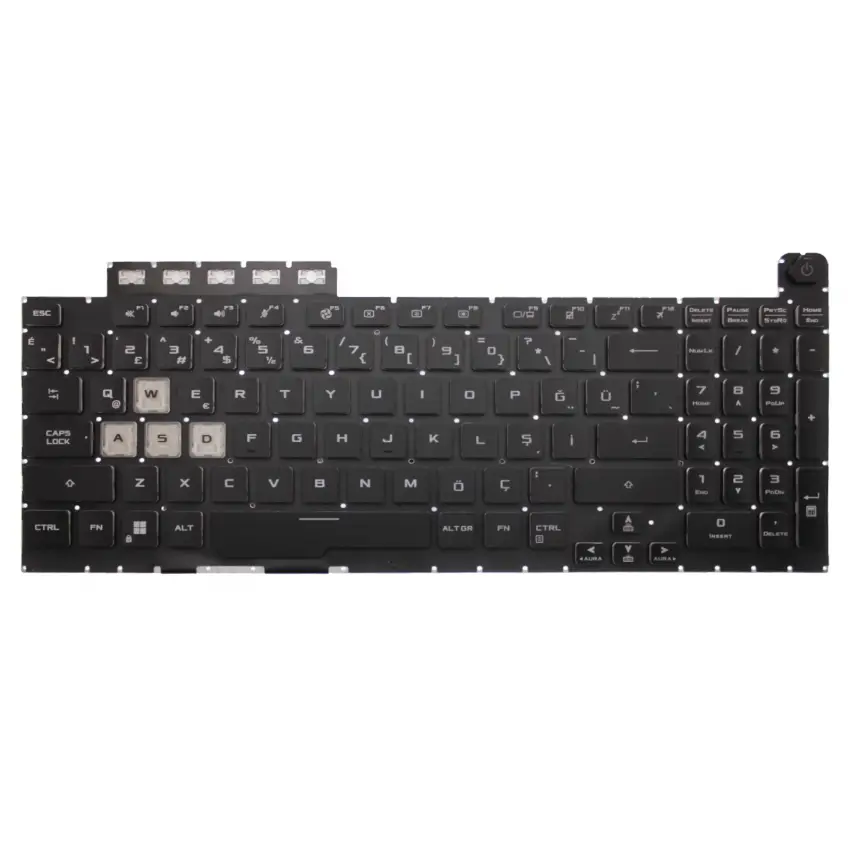 Asus TUF Gaming A15 FA506NCG-HN267 Klavye Işıklı (Siyah TR)