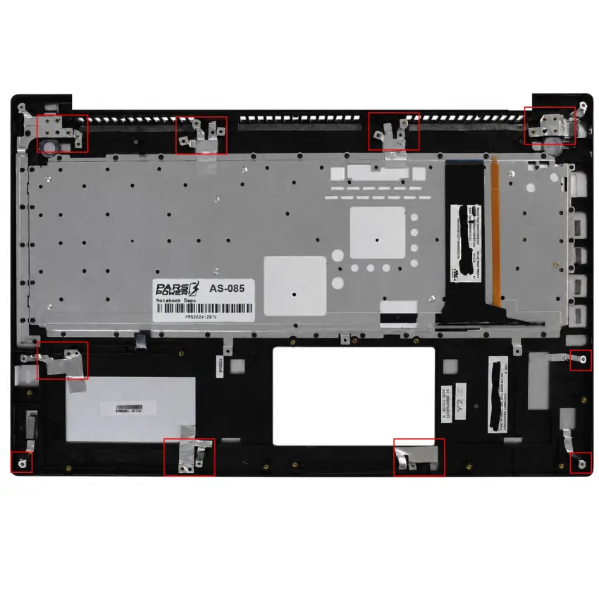 Asus ROG G550J, N550J, N550L Klavye Kasalı Işıklı (Siyah TR)