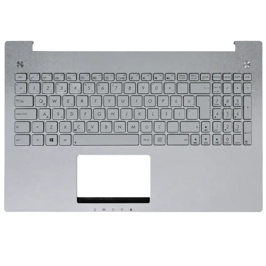 Asus N550JV-DB72T, Q550LF-BBI7T07 Klavye Kasalı Işıklı (Siyah TR)