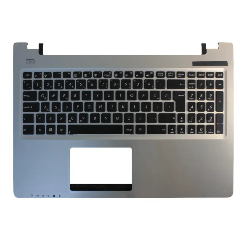 Asus A56C, K56C, S56C, R505C Üst Kasalı Klavye (Siyah TR)