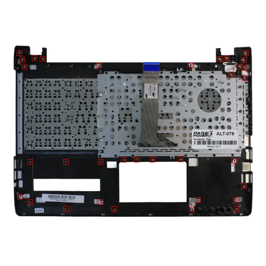 Asus VivoBook S550CM-CJ026H, S550CM-CJ051H Üst Kasalı Klavye (Siyah TR)
