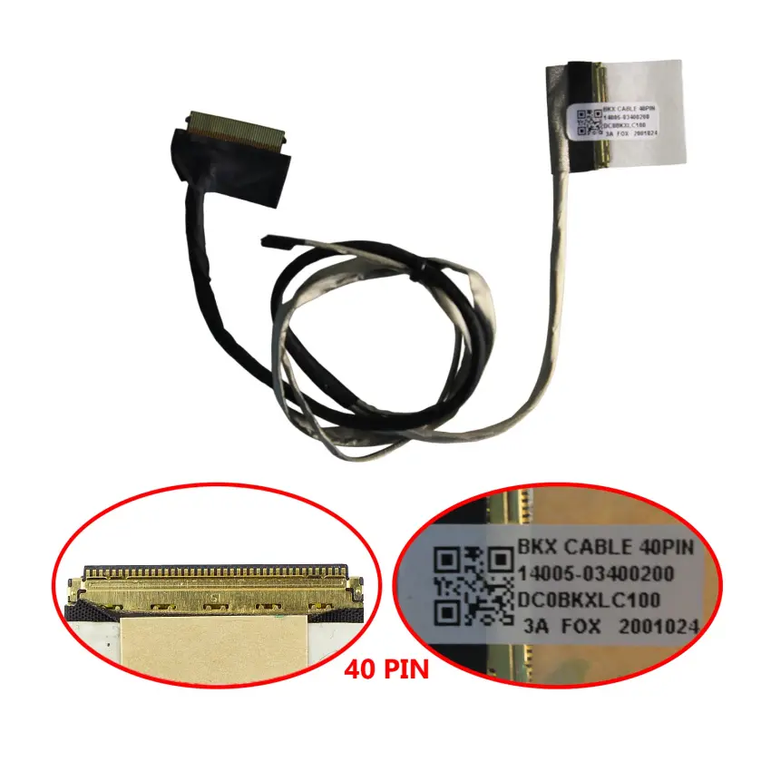 Asus TUF Gaming F15 FX506HC-HN430W Lcd - Ekran Data Flex Kablosu