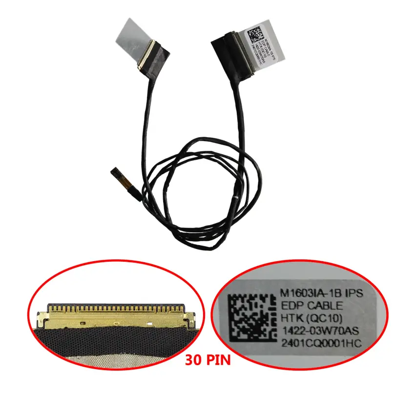 Asus Vivobook 16 D1603IA, D1603QA Lcd - Ekran Data Flex Kablosu