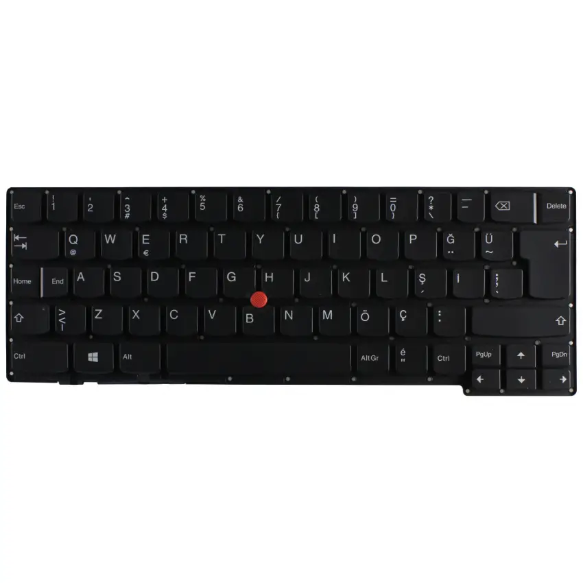 Lenovo ThinkPad X1 Carbon 2 20A7S02M00 Notebook Klavye Işıklı (Siyah TR)