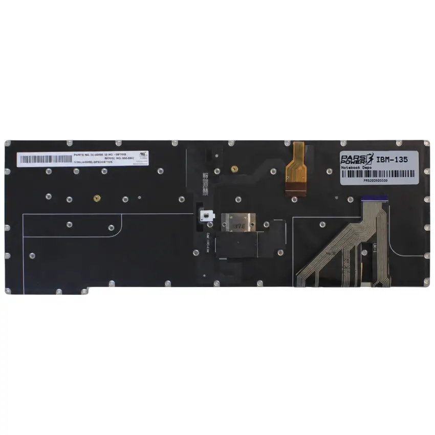 Lenovo ThinkPad X1 Carbon 2 20A7S02M00 Notebook Klavye Işıklı (Siyah TR)