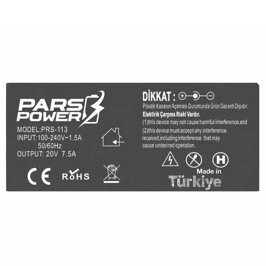 Compaq Presario R3000z, R3400 Adaptör Şarj Aleti-Cihazı (Pars Power)