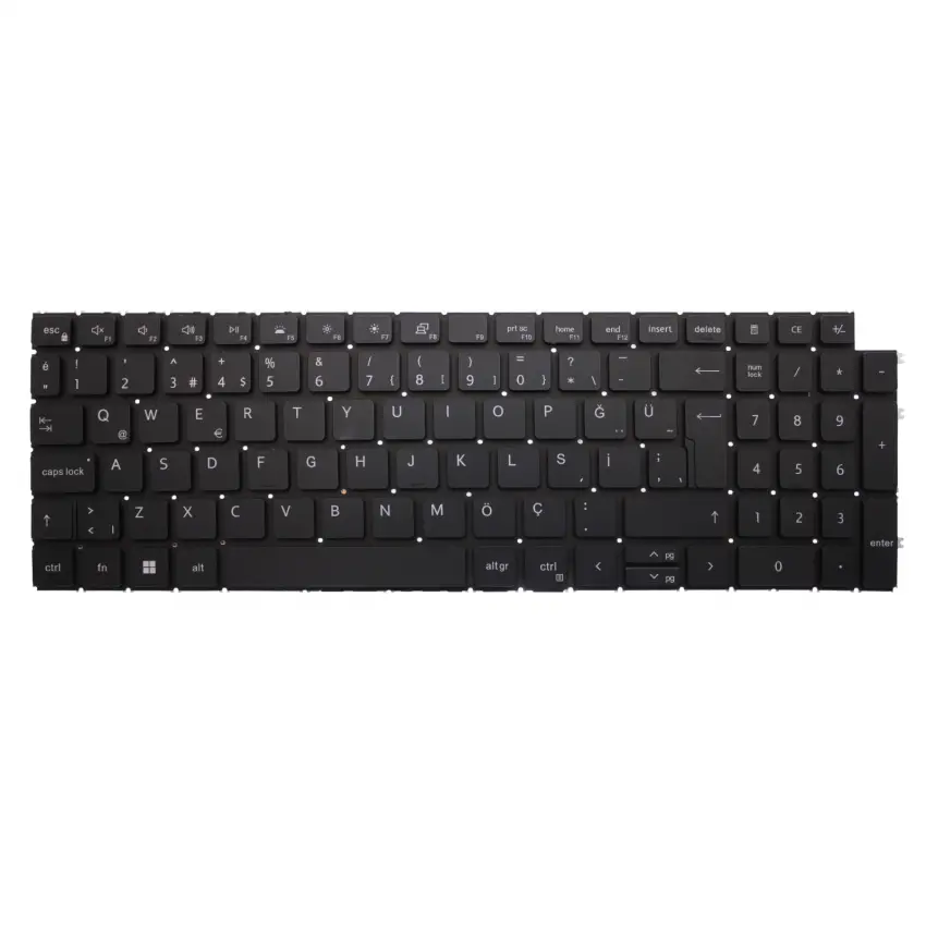 Dell Vostro 5510 N7500VN5510EMEA01_2201_21 Klavye Işıklı (Siyah TR)