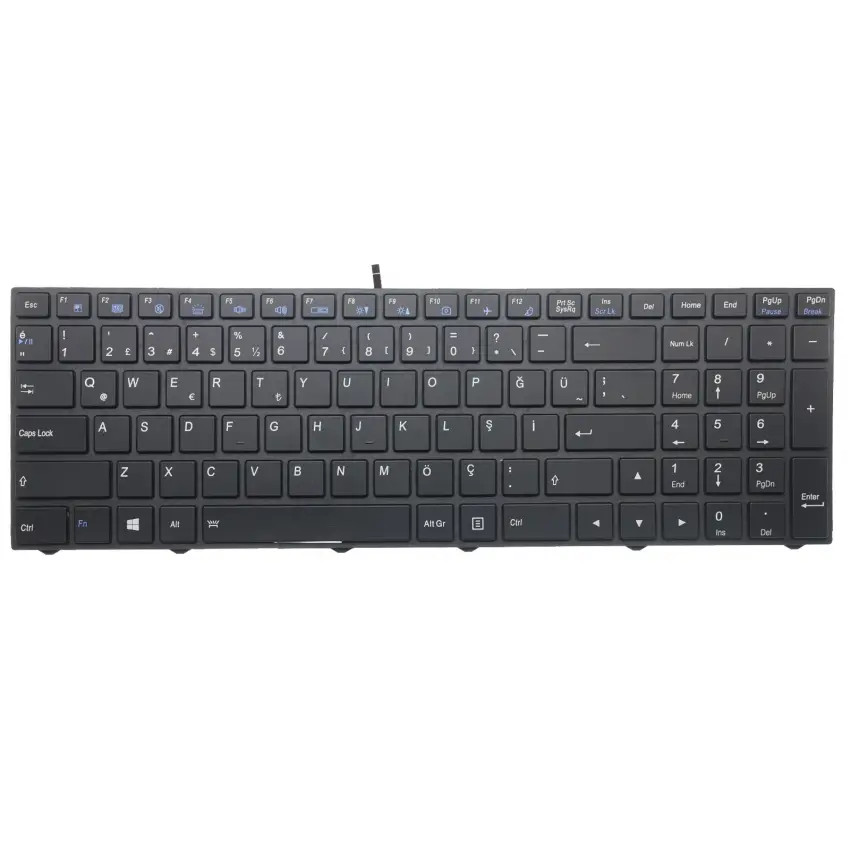 Monster 6-80-N85H0-252-1 Klavye Işıklı (Siyah TR)