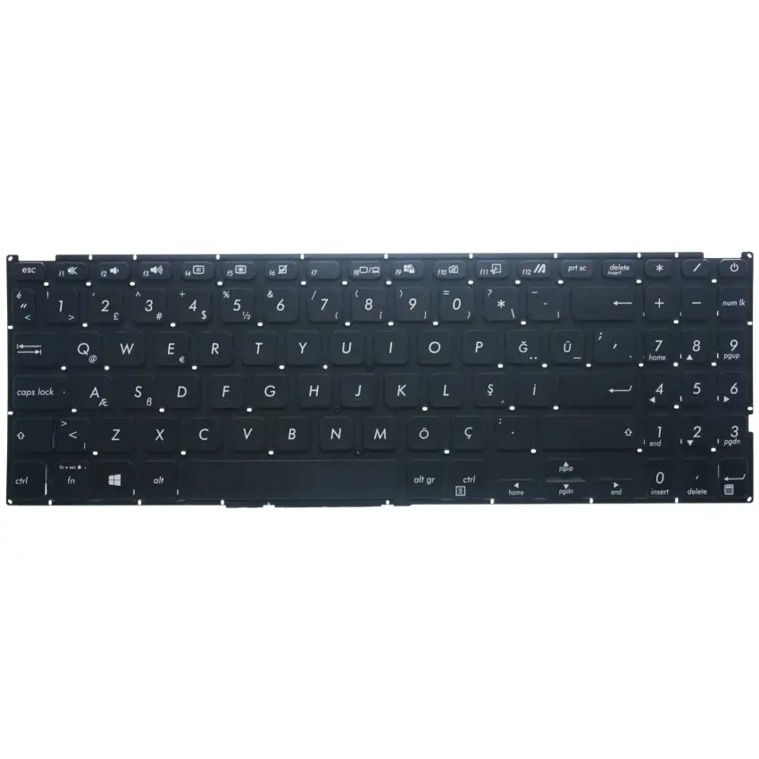 Asus X515JA-BQ3249 Klavye (Siyah TR)