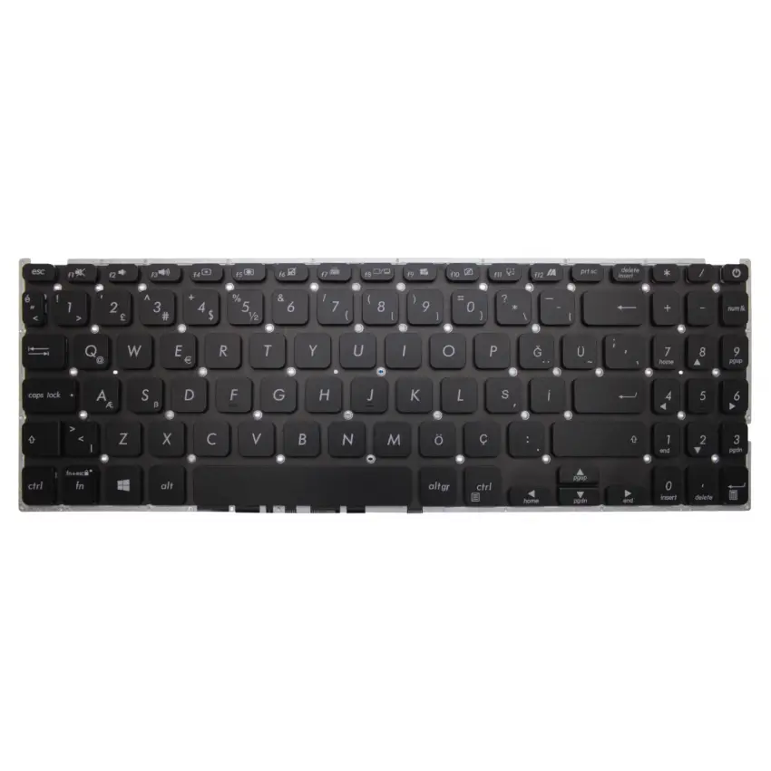 Asus X512FAG Klavye Işıklı (Siyah TR)