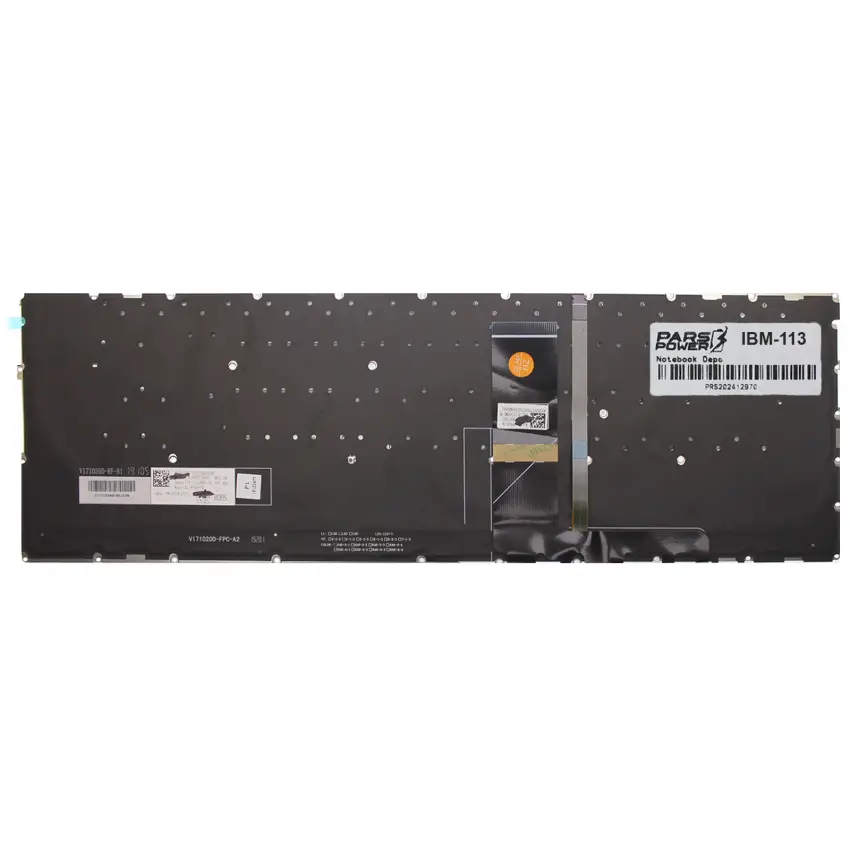 Lenovo ideaPad 3-15ADA05 81W100F7TX, 81W100JRTX Klavye Işıklı (Füme TR)