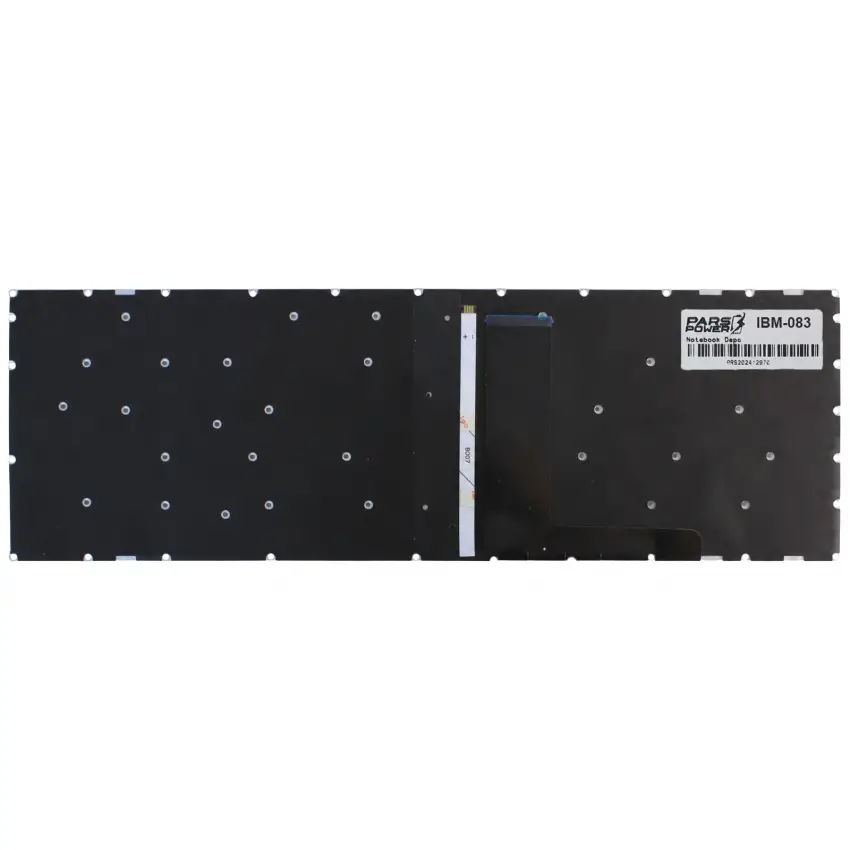 Lenovo ideaPad 3-15IGL05 type 81WQ Klavye Mavi Işıklı (Siyah TR)