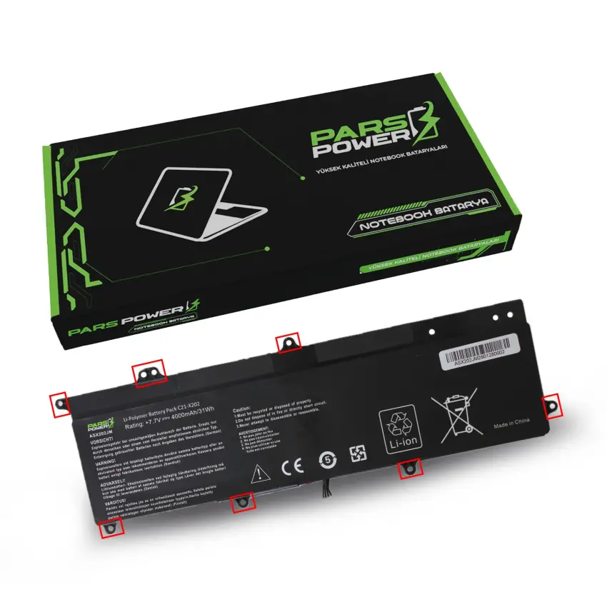 Asus 0B200-00230300 Notebook Batarya - Pil (Pars Power)