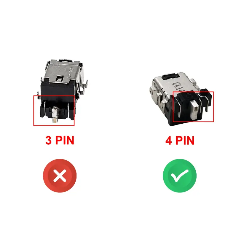 Asus VivoBook P1512CEA Power Jack - Adaptör Soketi