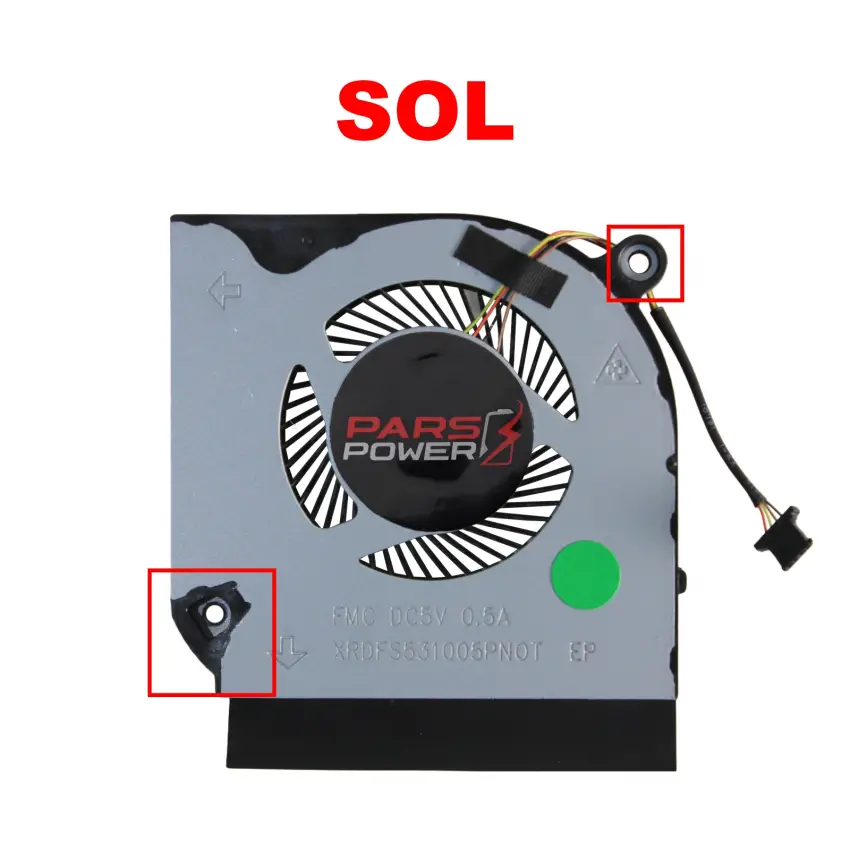 Acer XRDFS531005PN0T EP Gpu Fan - Ekran Kartı Fanı