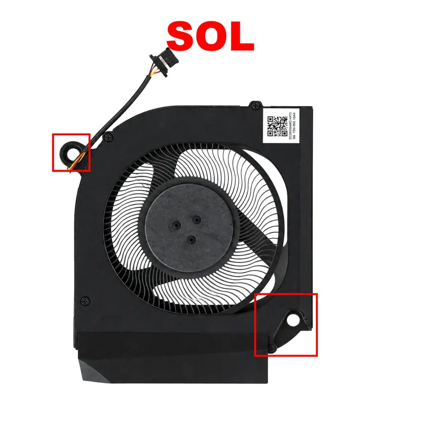Acer XRDFSHJ22005883M EP Gpu Fan - Ekran Kartı Fanı