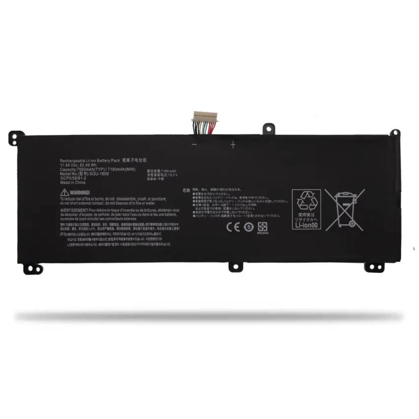 Casper Excalibur G780.1075-D7L0X-B Batarya - Pil