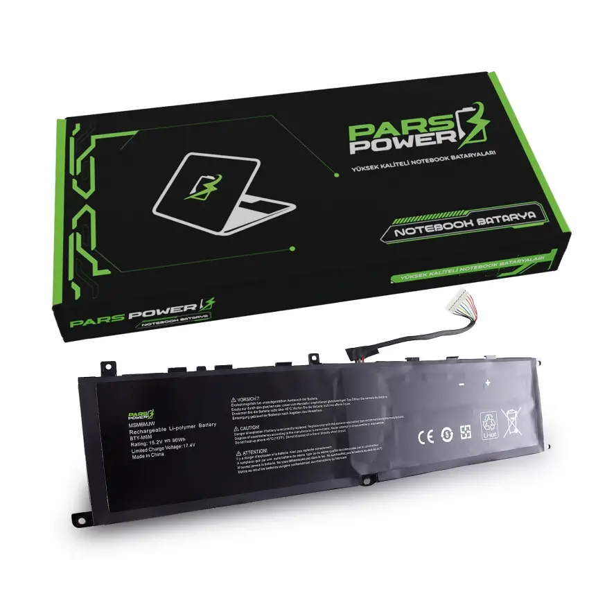 Msi Modern MS-16V3, MS16V3 Batarya - Pil (Pars Power)