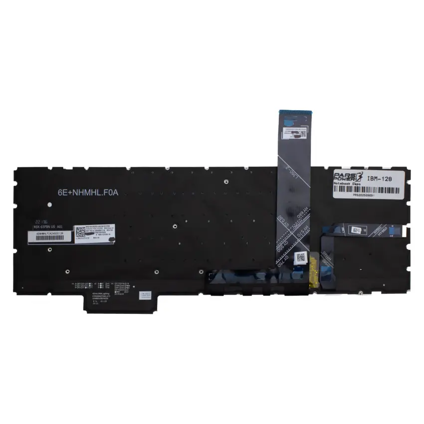 Lenovo LOQ 16IRH8 Type:82XW Serisi Klavye Işıklı (Füme TR)