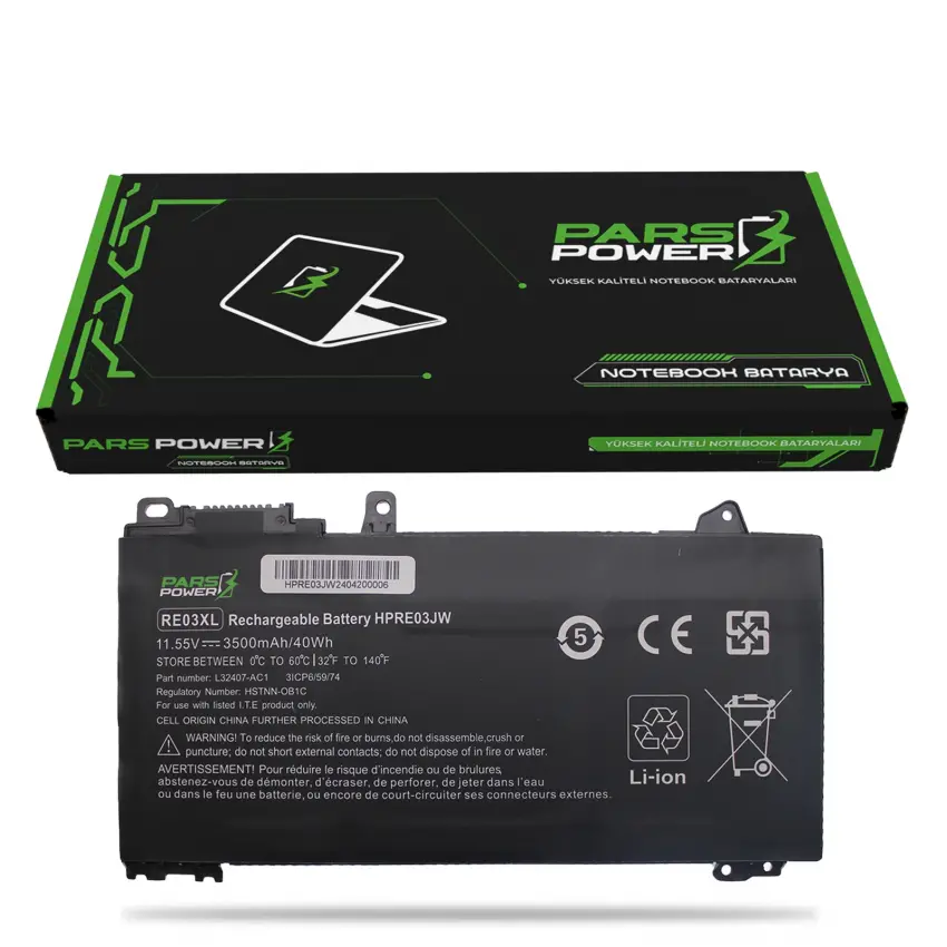 HP Probook HSN-Q14C Batarya - Pil (Pars Power)
