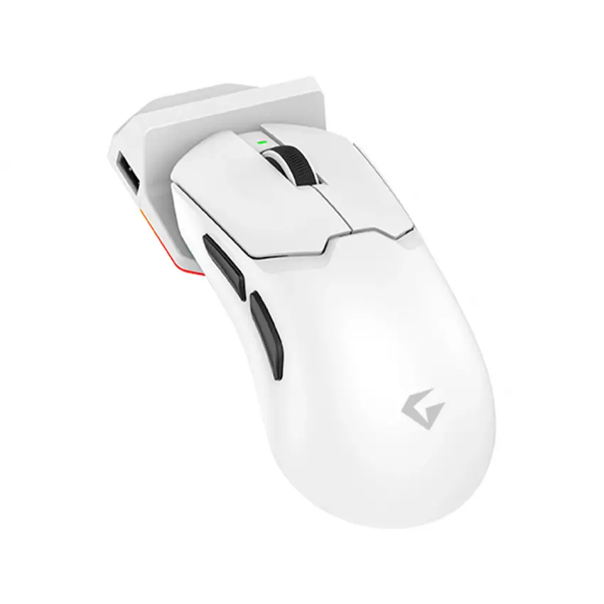 Tracker Pro RGB Kablosuz2.4Ghz+Bluetooth+Kablolu+Dock Şarj İstasyonlu 69gr 1KHz 12000DPI OyuncuMouse