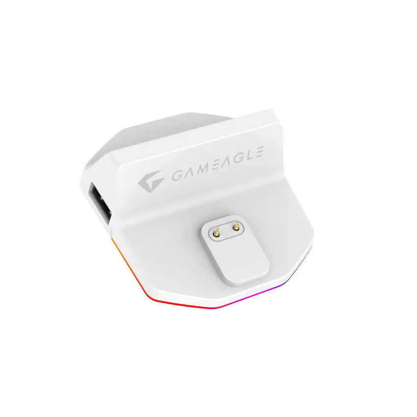 Tracker Pro RGB Kablosuz2.4Ghz+Bluetooth+Kablolu+Dock Şarj İstasyonlu 69gr 1KHz 12000DPI OyuncuMouse