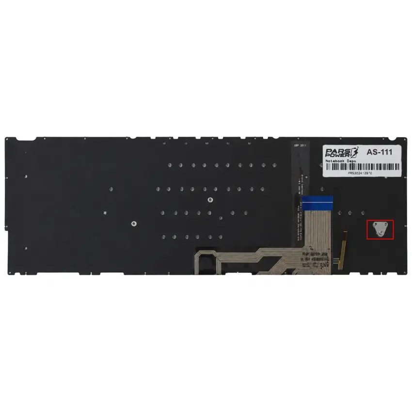 Asus ZenBook 15 UX534FA Klavye Işıklı (Mavi TR)