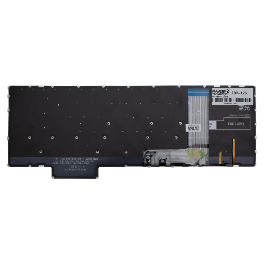 Lenovo V222820CK2-TR Klavye Işıklı (Füme TR)
