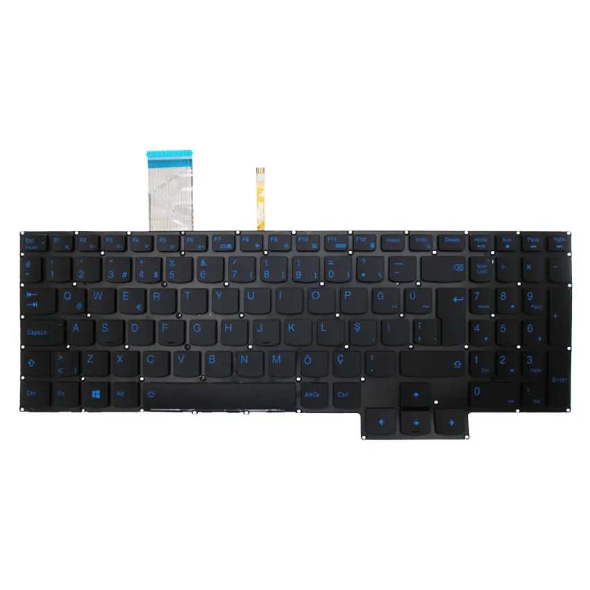 Lenovo Legion Pro 5i 16IRX9 Gen 9 Type 83DF Klavye Işıklı (Siyah TR)