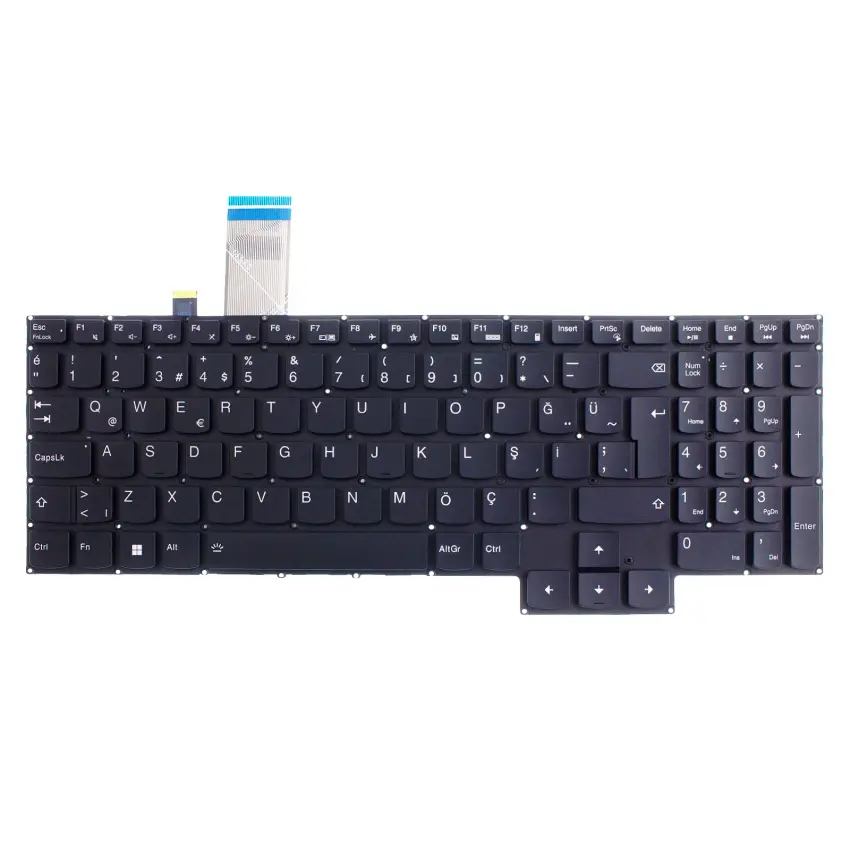 Lenovo Legion Pro 5i 83DF Klavye Rgb Işıklı (Siyah TR)