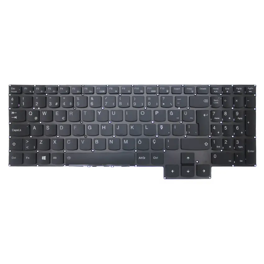 Lenovo Legion Pro 5i 16IRX9 Gen 9 Type 83DF Klavye Işıklı (Siyah TR)