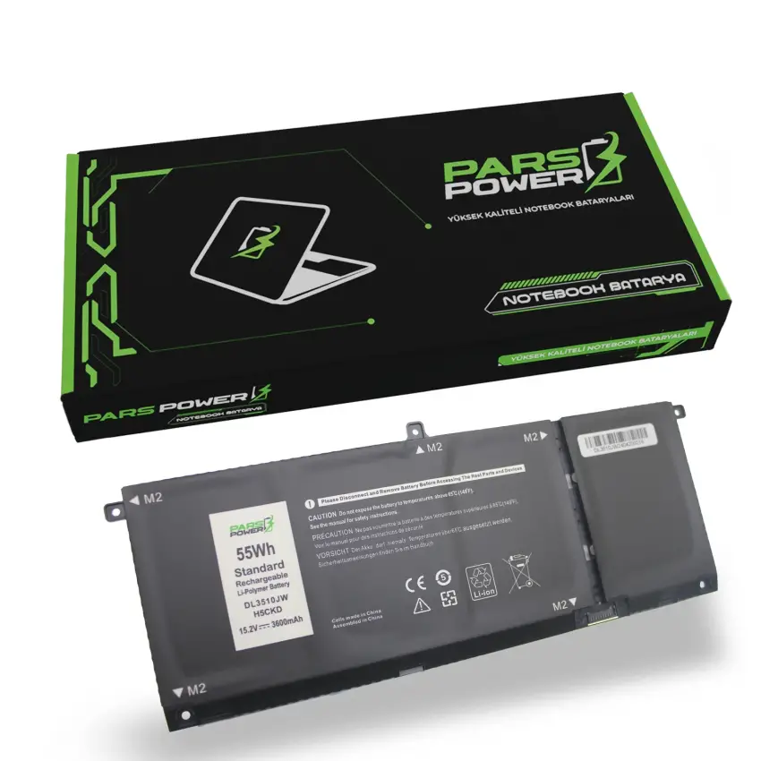 Dell Latitude P101F, P101F001 Batarya - Pil (Pars Power)