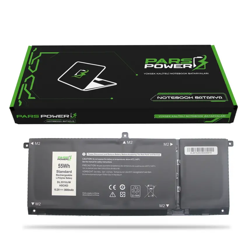 Dell Latitude P101F, P101F001 Batarya - Pil (Pars Power)