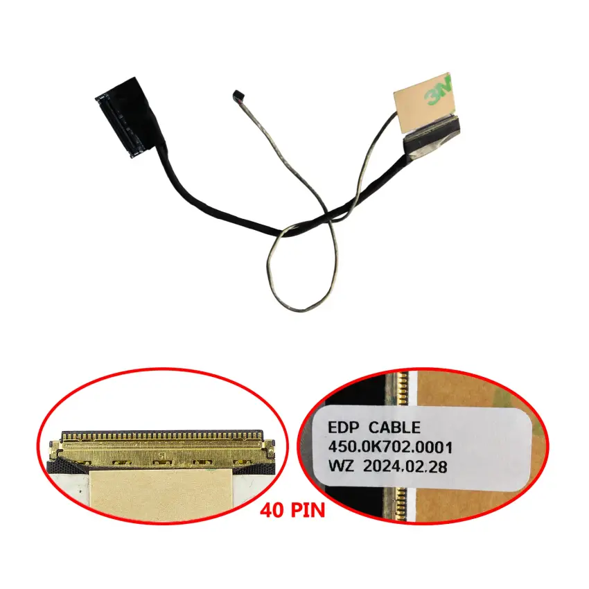 Dell 450.0K702.0001 Lcd - Ekran Data Flex Kablo