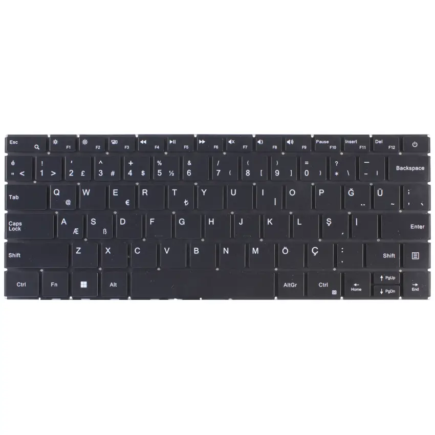 Acer Aspire Lite N23G1 Klavye (Siyah TR)