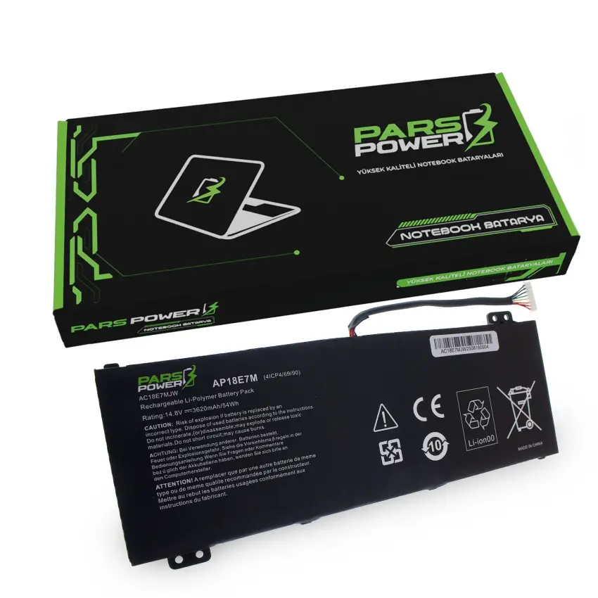 Acer Predator Helios N22C3 Batarya - Pil (Pars Power)