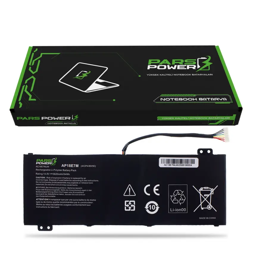 Acer Predator Helios N22C3 Batarya - Pil (Pars Power)