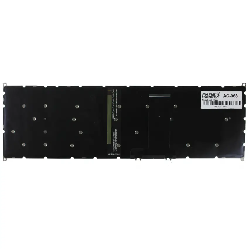 Acer Aspire A715-54G Serisi Klavye Işıklı (Siyah TR)