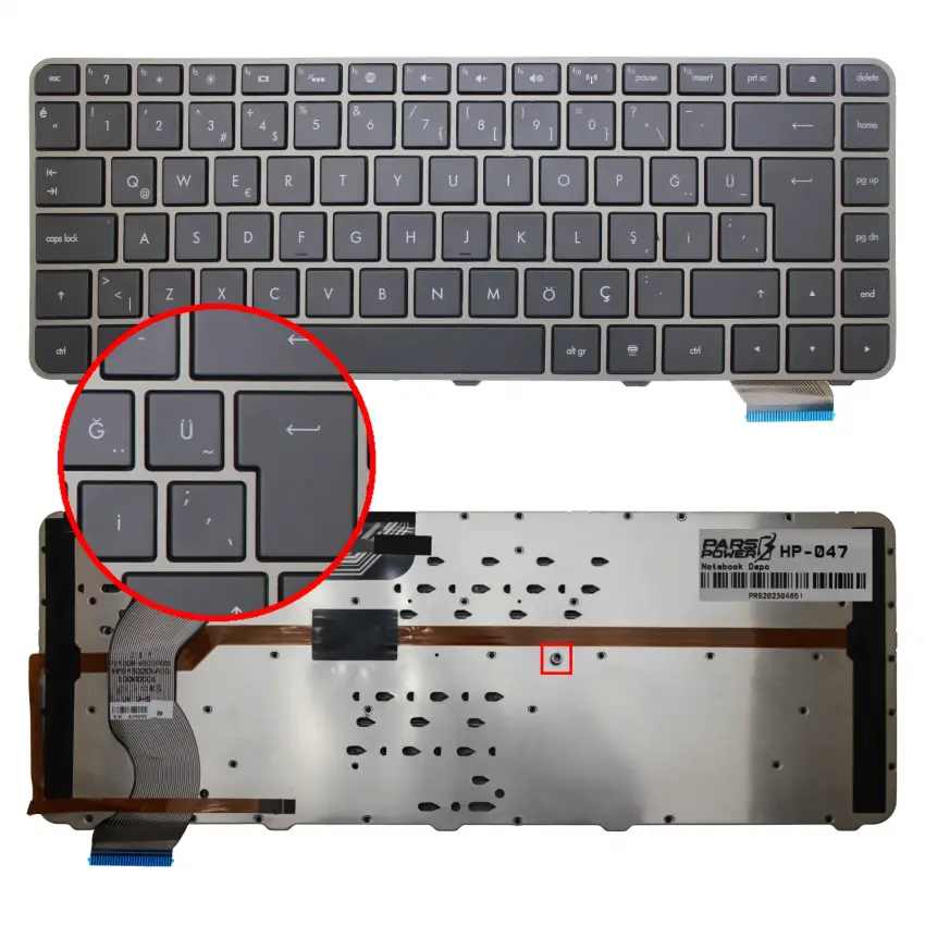 HP Envy 14-2050et Beats Edition (LS776EA) Notebook Klavye (Siyah TR)