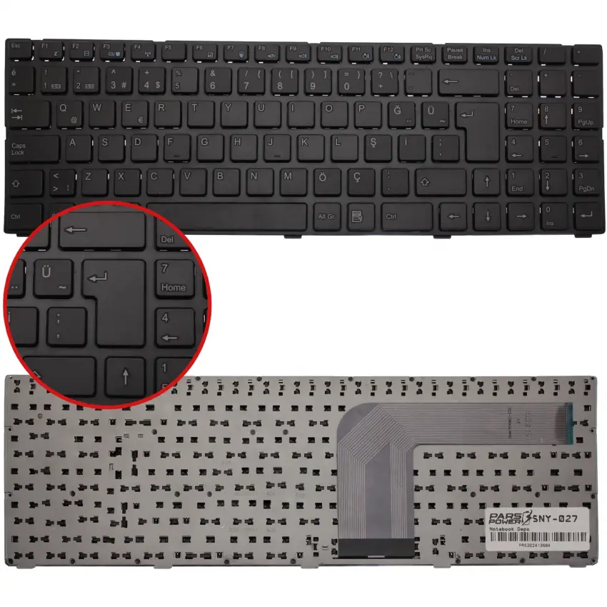 Exper KARİZMA S1560 NOTEBOOK KLAVYE
