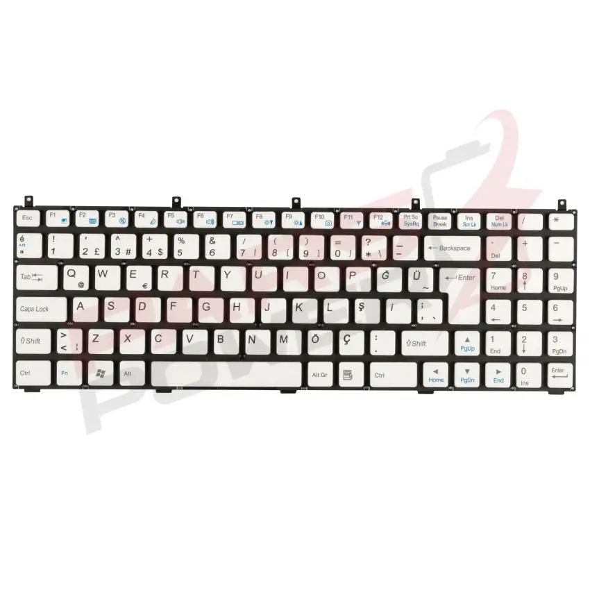 Exper W170HN Notebook Klavye (Beyaz TR)