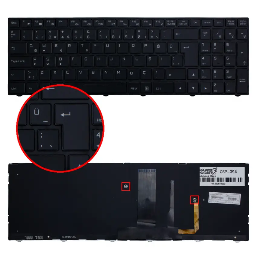 Monster Markut M5 V5.1.1 Klavye Işıklı (Siyah TR)