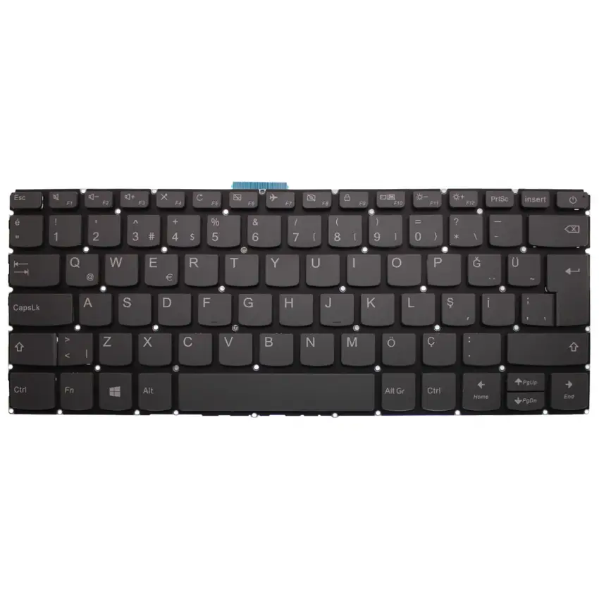 Lenovo V14-IWL Type:81YB Klavye (Füme TR)