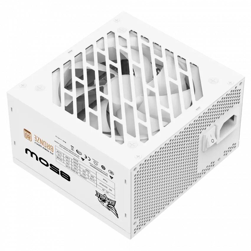 Gameagle 850W 80+ Bronz Modüler Power Psu (Beyaz)