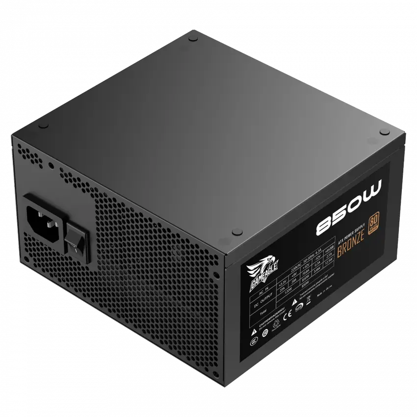 Gameagle 850W 80+ Bronz Modüler Power Psu (Siyah)