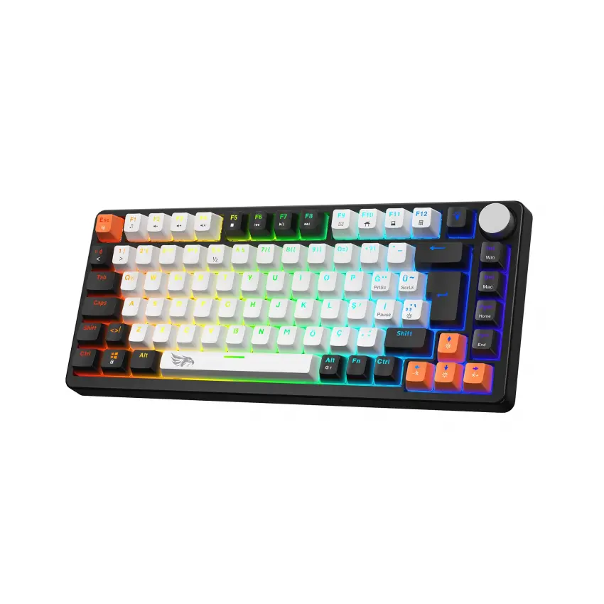 Gameagle Strike Compact MK-82X2ABB Mekanik Kablolu Işıklı Klavye