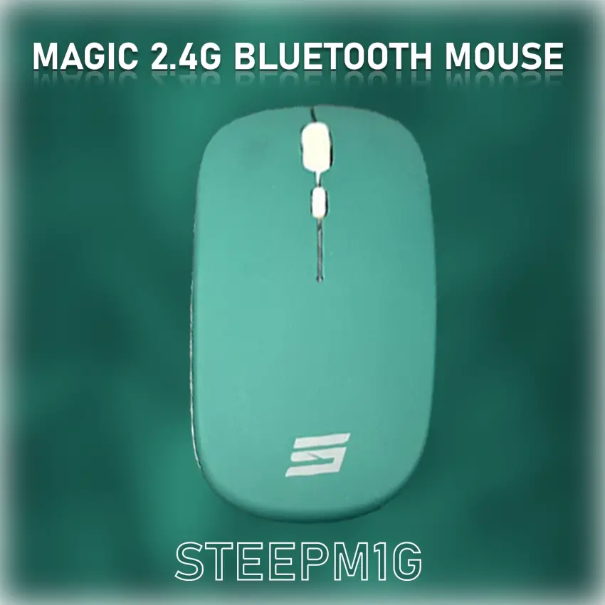 Steep Solid Magic 2.4G Bluetooth Mouse (Yeşil)