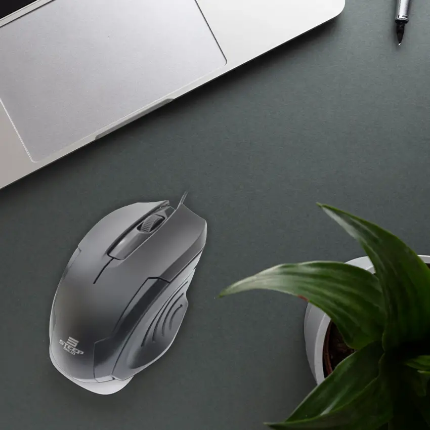 Steep Solid ST-M200 Kablolu Mouse (Siyah)