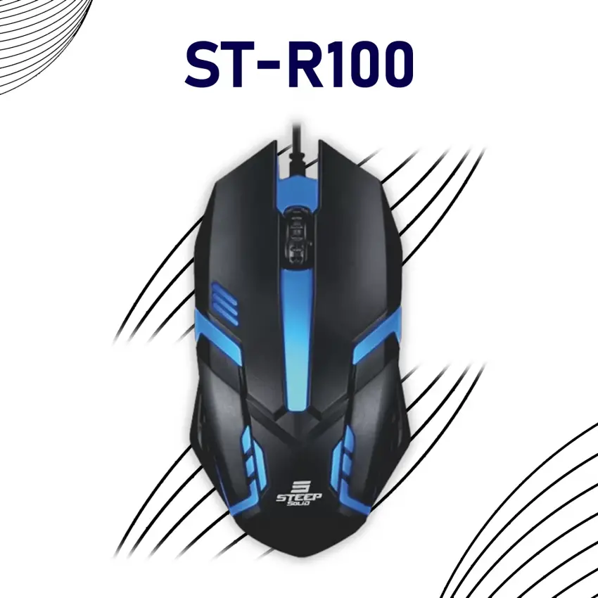 Steep Solid ST-R100 RGB Işıklı Oyuncu Mouse
