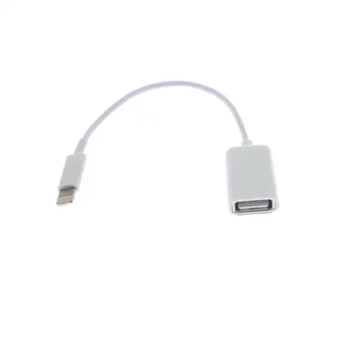 Apple İpad ve İphone Lightning To OTG Data Kablosu - Klavye, Mouse Bağlantı Adaptörü
